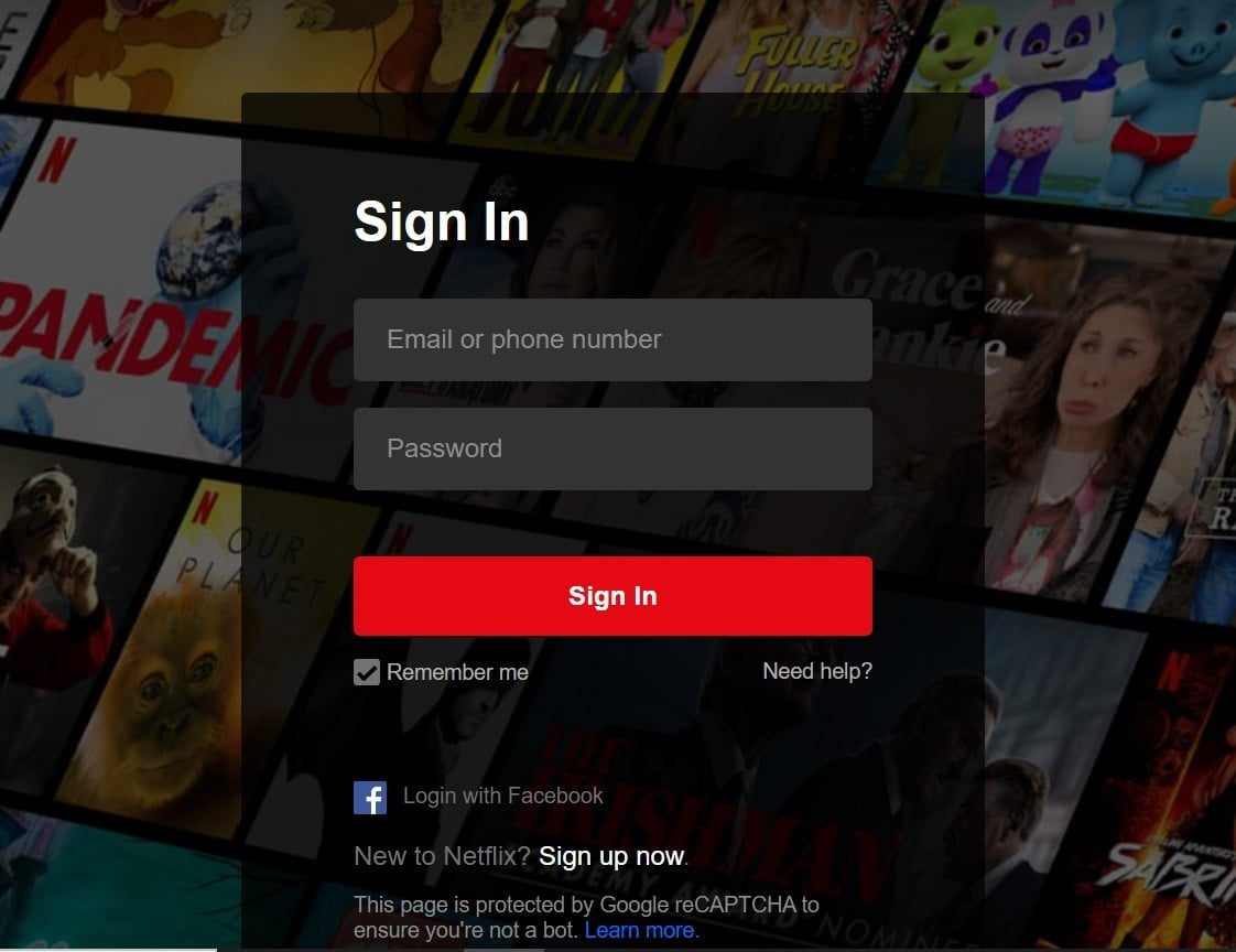 Inicia sesión para desactivar la reproducción automática en Netflix