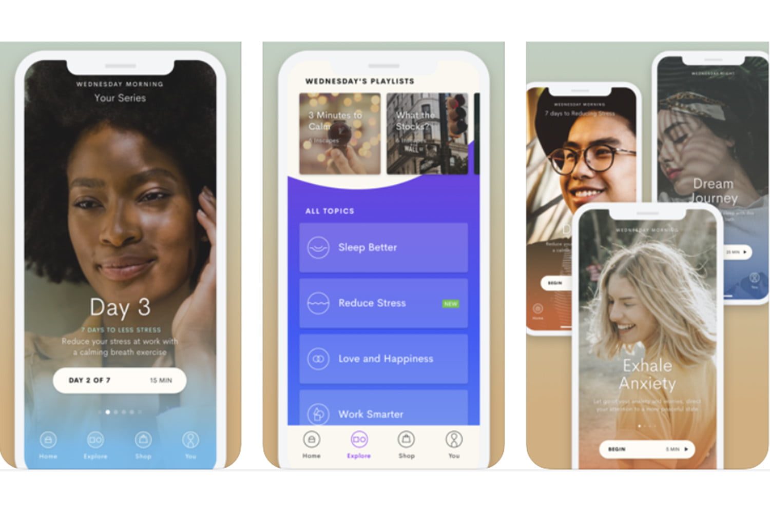 aplicación para meditar Inscape