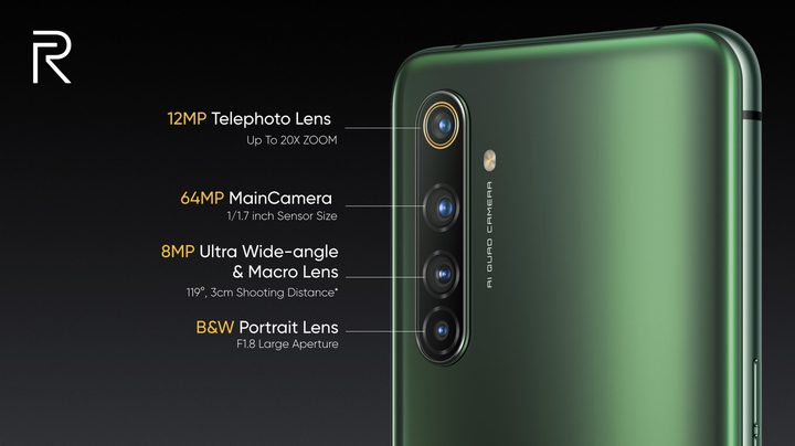 Realme X50 pro detalles cámara
