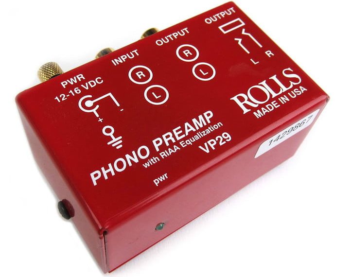 preamplificador de fono Rolls VP29