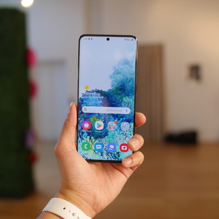 Pantalla del Galaxy S20 Plus