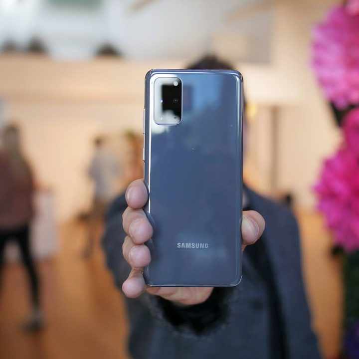 Parte trasera del Samsung Galaxy S20 Plus