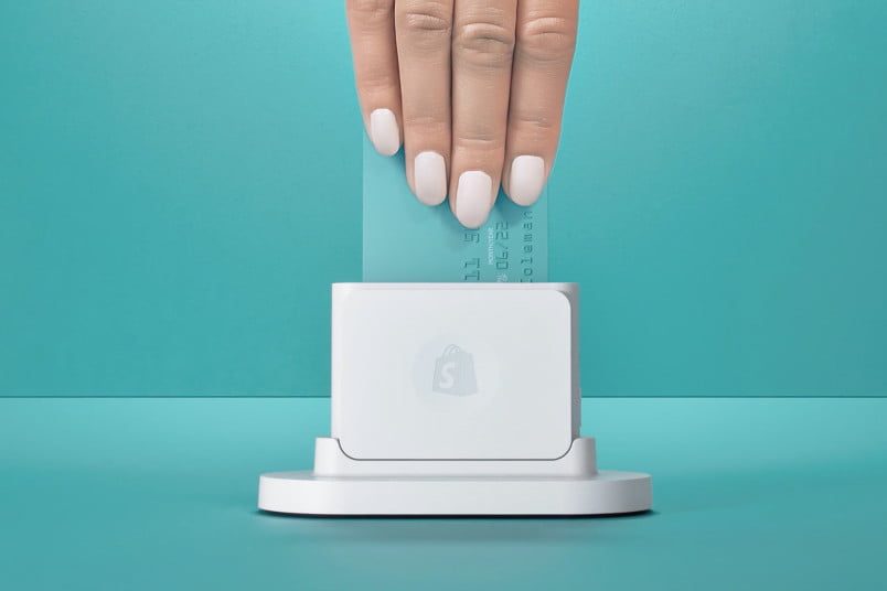lector de tarjetas de crédito para celular Shopify