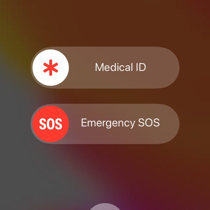 Captura de Emergencia SOS, una de las características de seguridad del iPhone