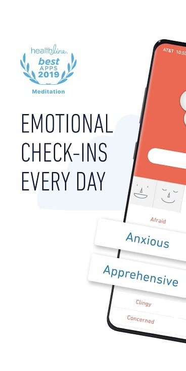 Aplicación para meditar Stop, Breathe & Think