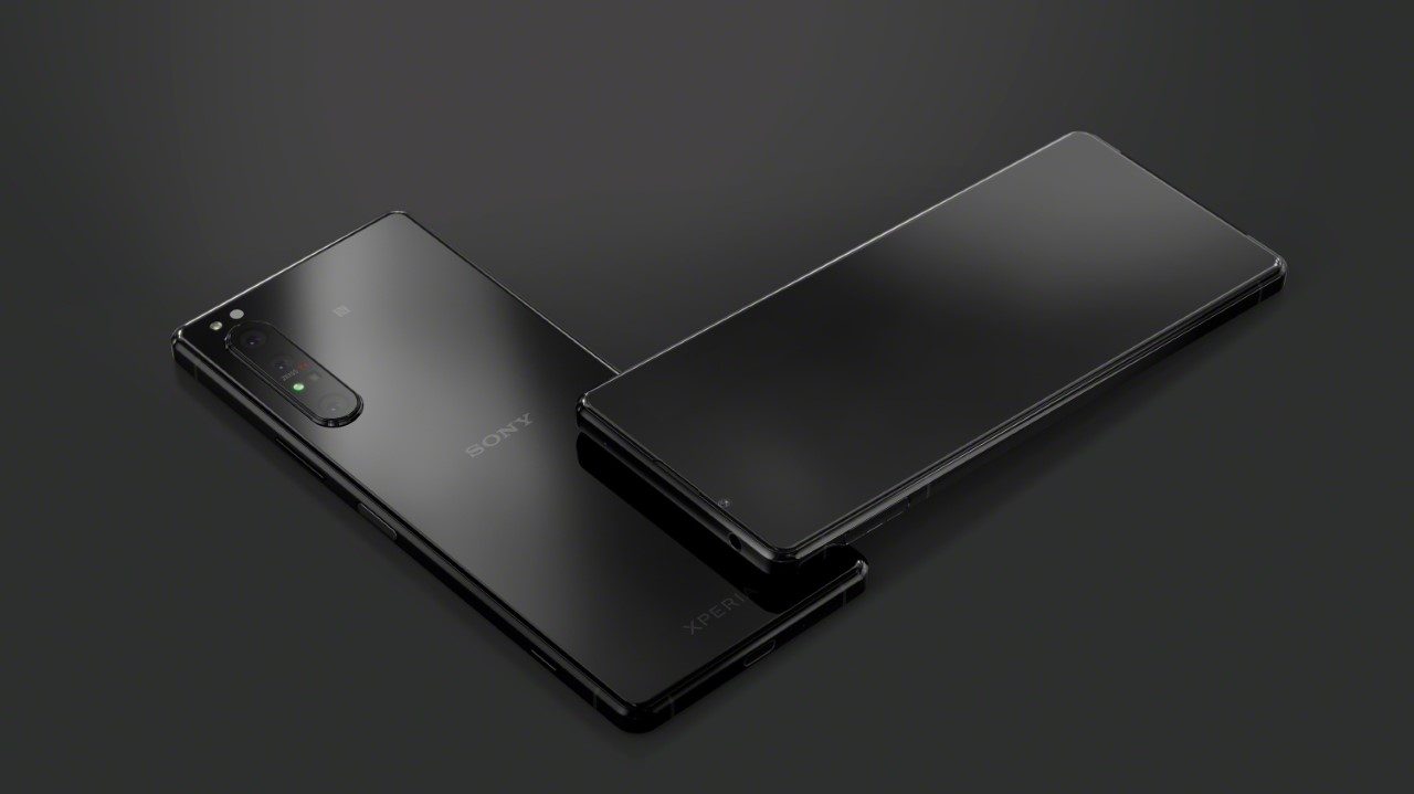dos teléfonso Xperia 1 II negros
