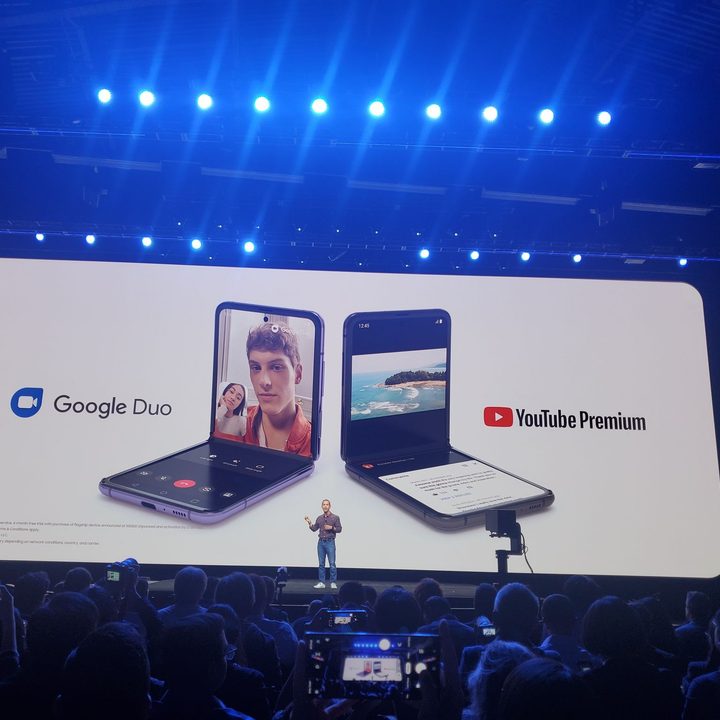 Galaxy S20 Google Duo