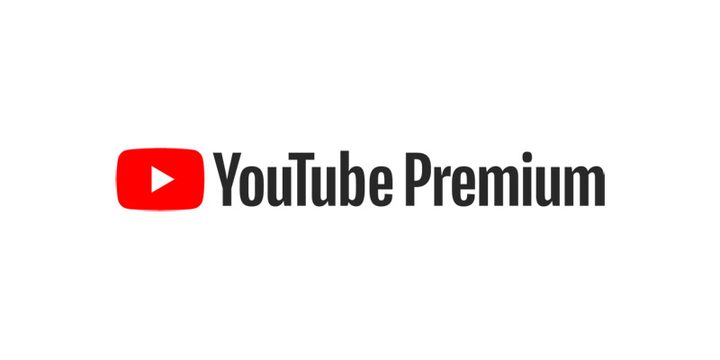 Logo principal de YouTube Premium
