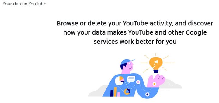 Datos personales en YouTube