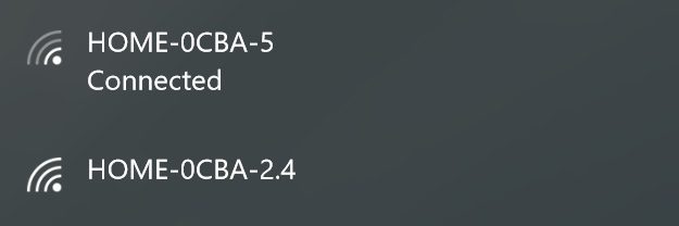 Pantalla con opción de redes inalambricas en versión de 2.4 y 5 Ghz