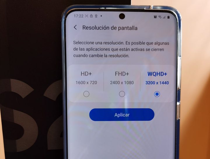 Ajustes básicos al Samsung Galaxy S20