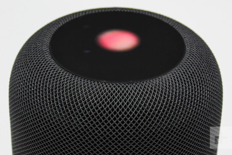 HomePod desde arriba