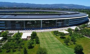 Apple Park vista de dron