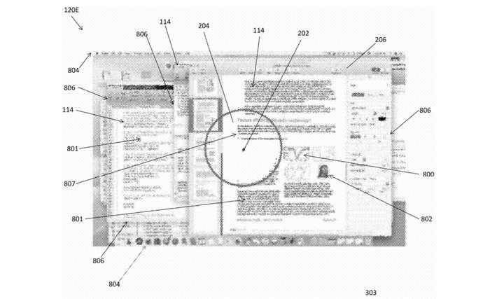 Patente de privacidad de pantalla Apple