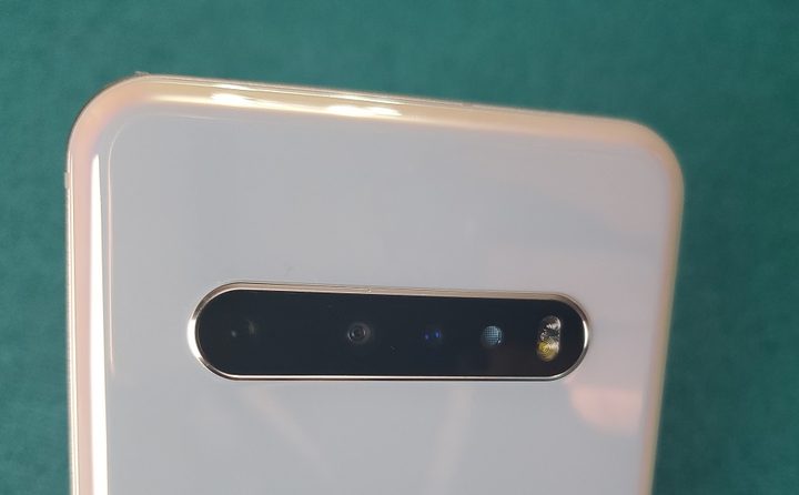 cámara del lg v60 thinq