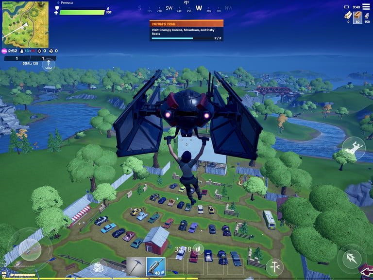 Carretes Comprometidos, parte de los desafíos de Fortnite, semana 4