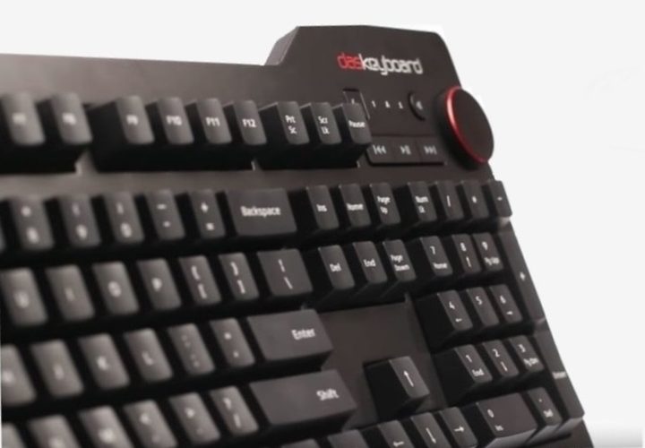 Vista parcial de Best mechanical keyboard for professionals: Das Keyboard 4 Professional