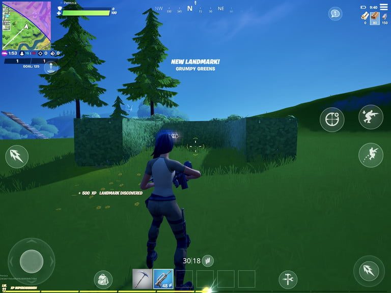 Enojo Esmeralda, parte de los desafíos de Fortnite, semana 4