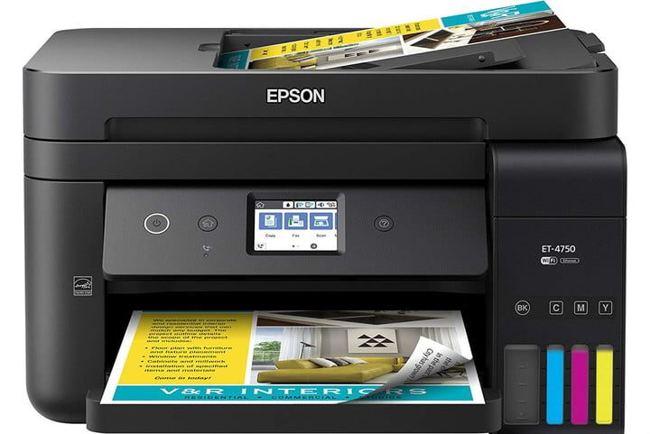 Epson Workforce ET 4750, una de las mejores impresoras para negocios pequeños