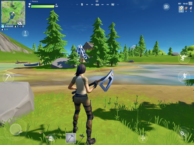 Lago Canoa en Fortnite