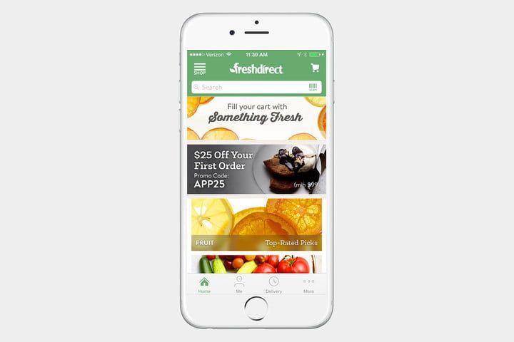 FreshDirect, una de las mejores aplicaciones de compras