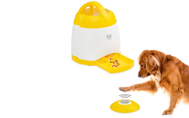 Dispensador de comida para perros