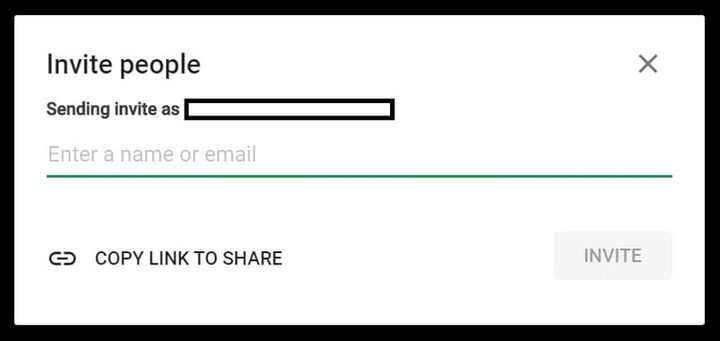 Pantalla para agregar mas invitados