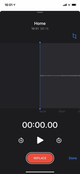 Pantallas de iPhone editando notas de vz