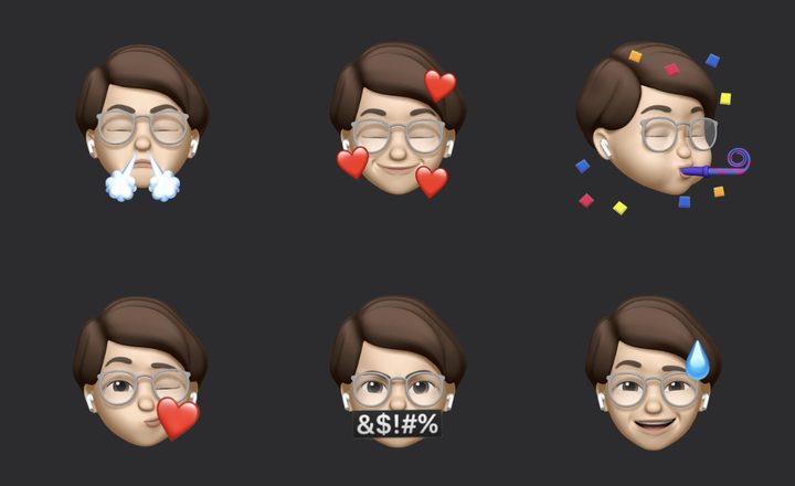 iOS 13.4 memojis