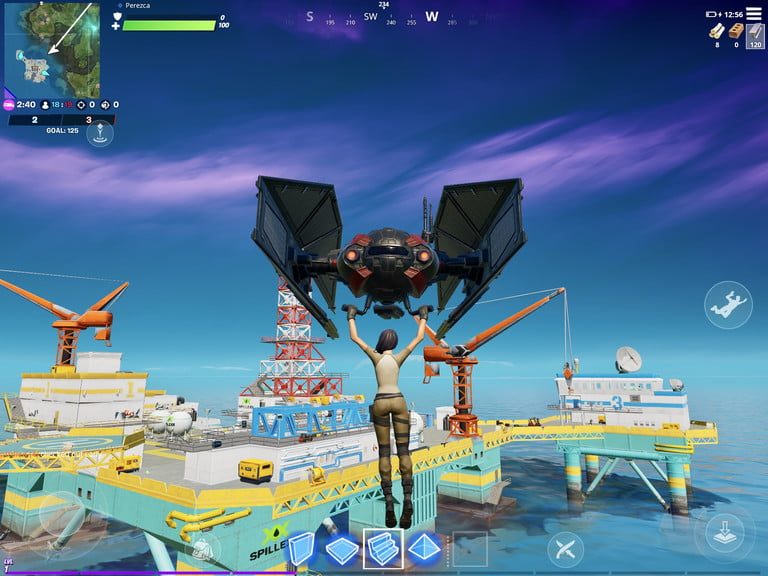 La Plataforma en la semana 3 de Fortnite