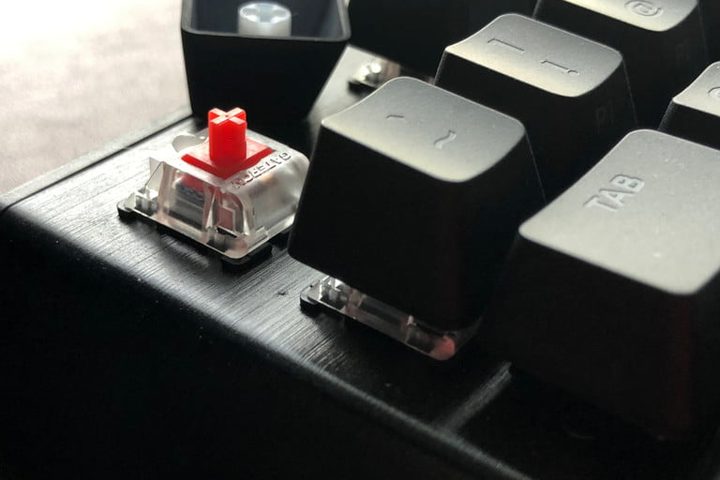 Vastago de teclado mecanico