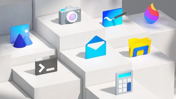 nuevos íconos windows 10