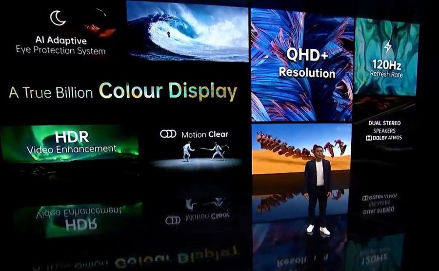 Michael Tran, responsable de marketing de Oppo Western Europe, en la presentación vía streaming de Find X2 series