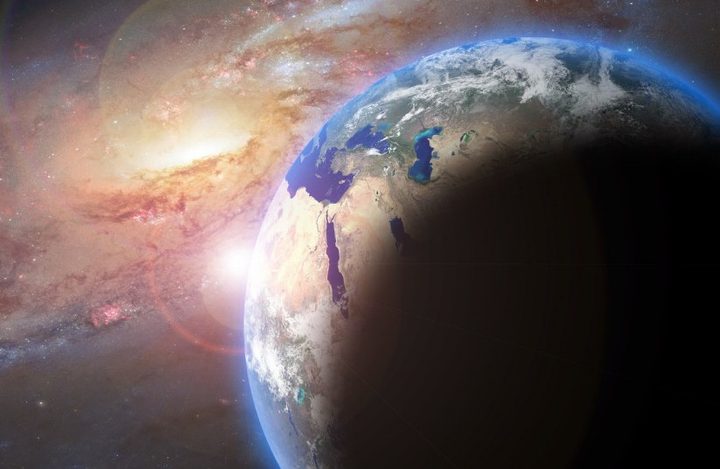 planeta tierra recreación