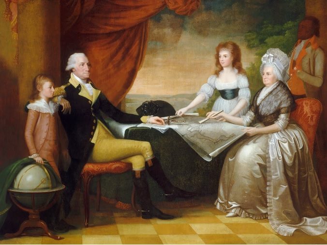 The Washington Family Edward Savage.1789-1796