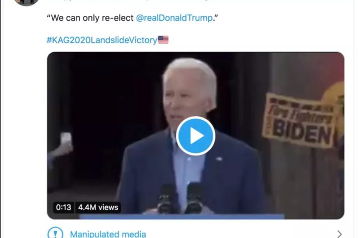 video manipulado biden