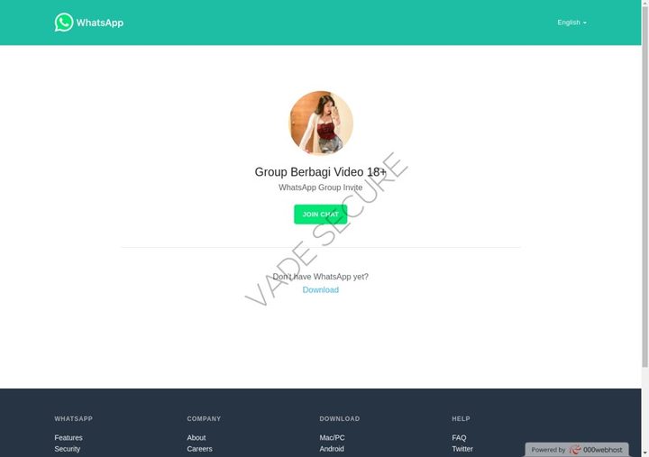 WhatsApp grupos con material pornográfico