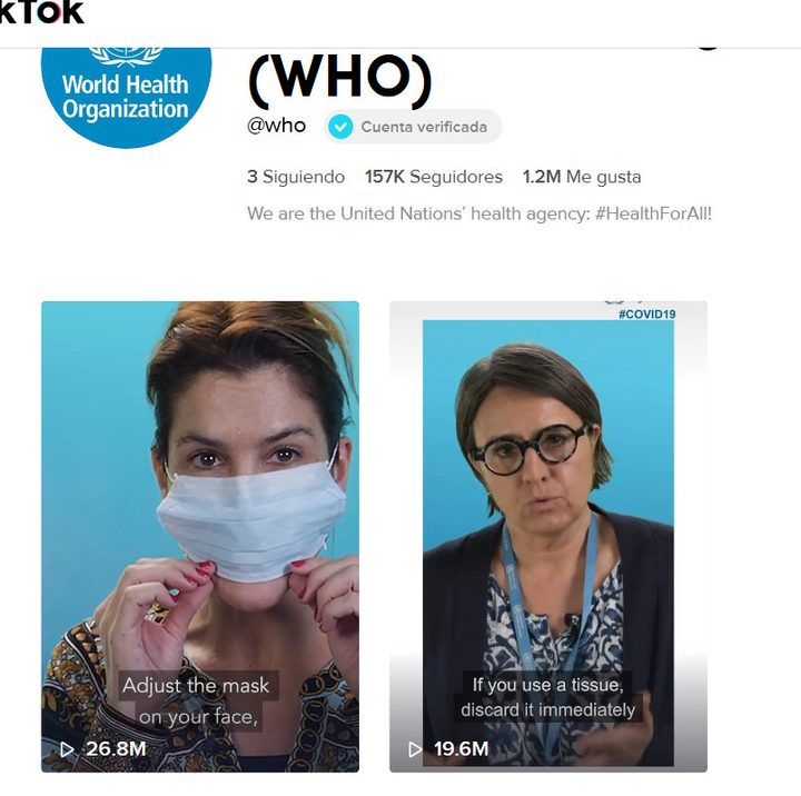 World Health Organization (WHO)( who) Official TikTok
