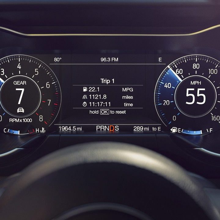 Tablero de Ford Mustang 2020