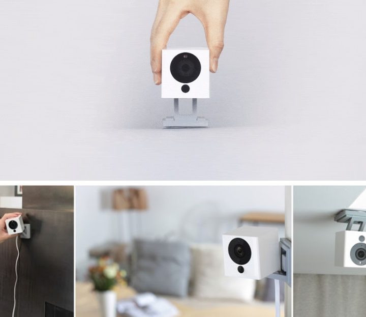 Wyze Camen instalada de diferentes formas