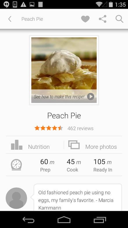 Allrecipes Dinner Spinner, una de las mejores aplicaciones de recetas de cocina