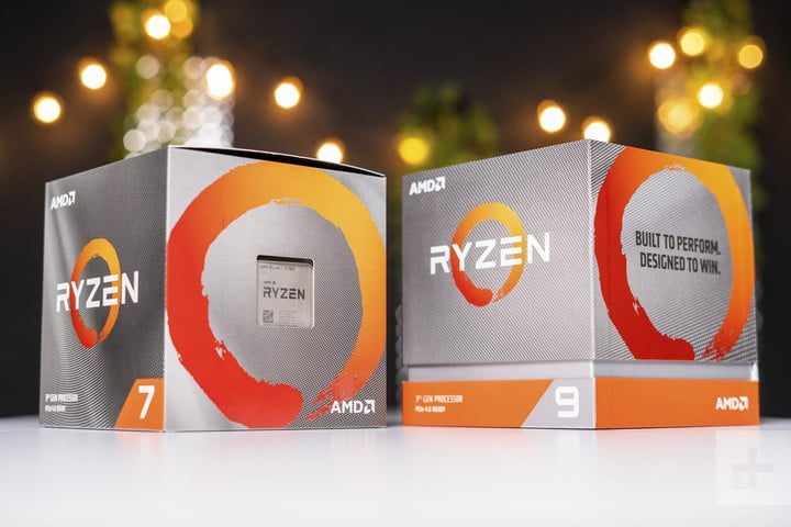 Empaque de AMD Ryzen para comparativa de Intel Core i9-10900K vs. AMD Ryzen 9 3950X