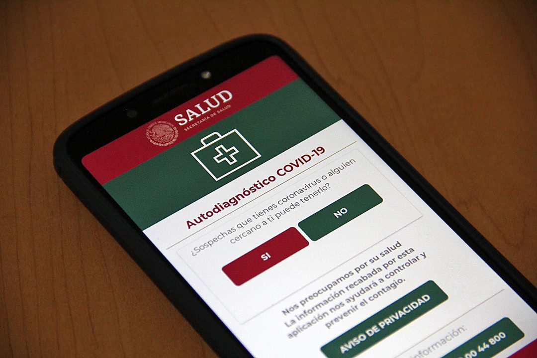 Aplicación mexicana para autodiagnóstico de COVID-19