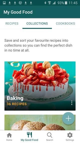 BBC Good Food, una de las mejores aplicaciones de recetas de cocina