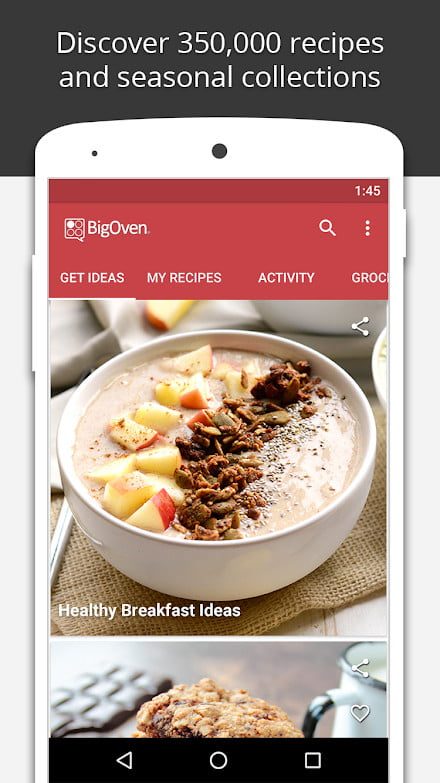 BigOven, una de las mejores aplicaciones de recetas de cocina