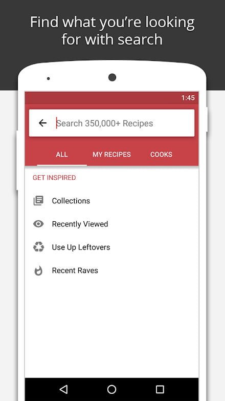 , una de las mejores aplicaciones de recetas de cocina