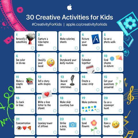 30 actividades de Apple para los niños