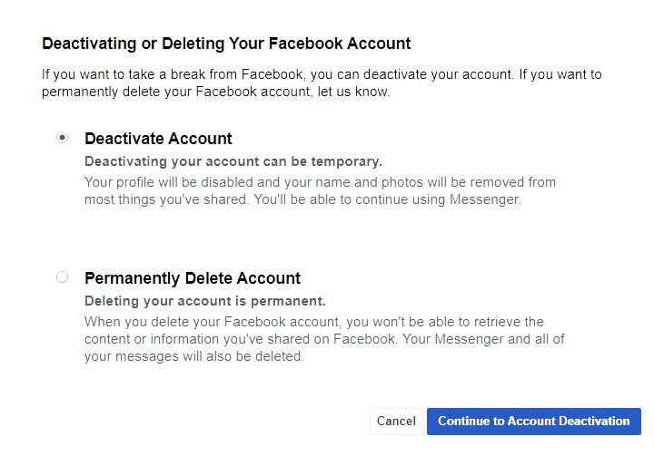 Pasos para usar Messenger sin Facebook