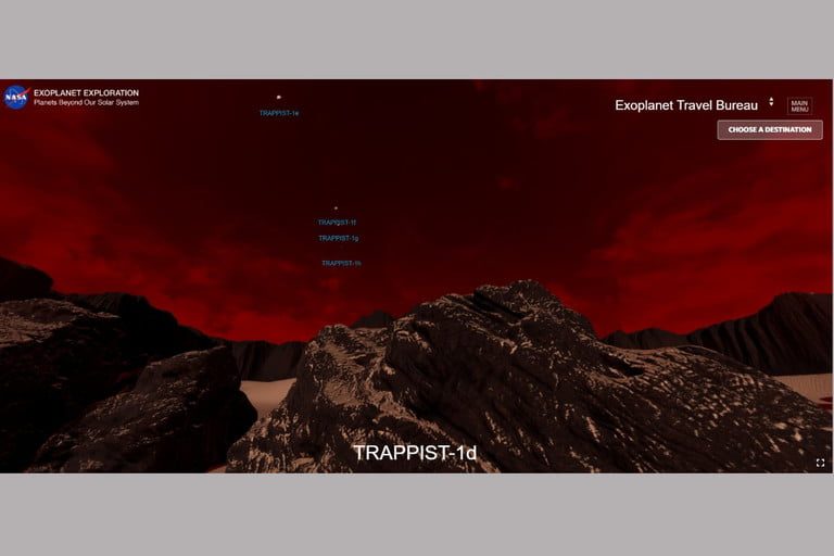 Tour virtual de Exoplanet Travel Bureau
