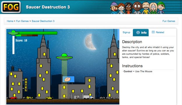 Free Online Games, uno de los mejores sitios de juegos online